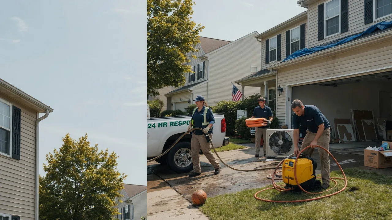 Emergency Water Damage Restoration in Rocky Mount, NC near me